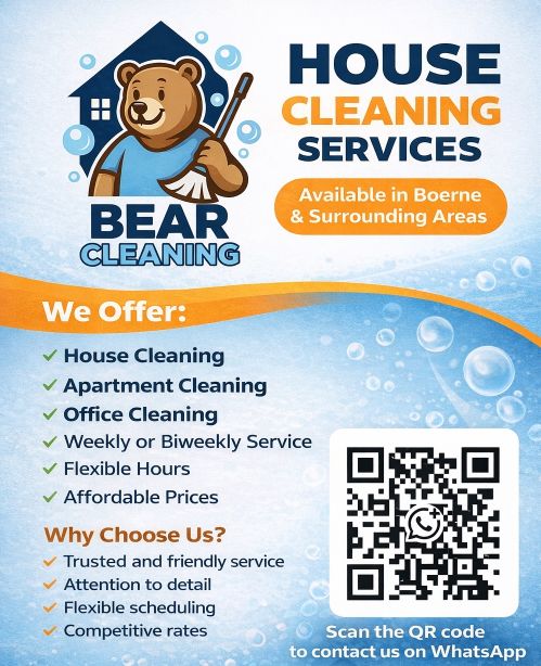 Bear Cleaning Services in Boerne