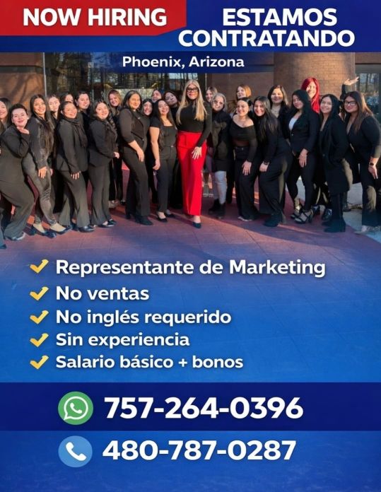 Representante de Marketing digital en Phoenix